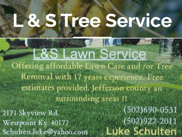 L & S Tree Service Logo