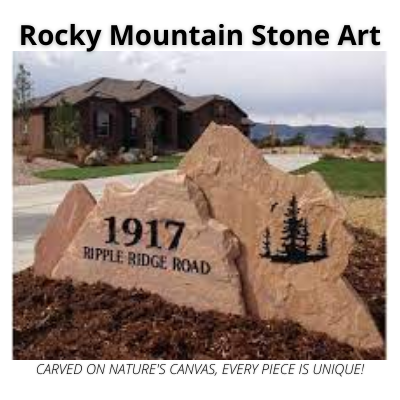 Rocky Mountain Stone Art Logo