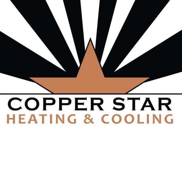 Copper Star Heating & Cooling Logo