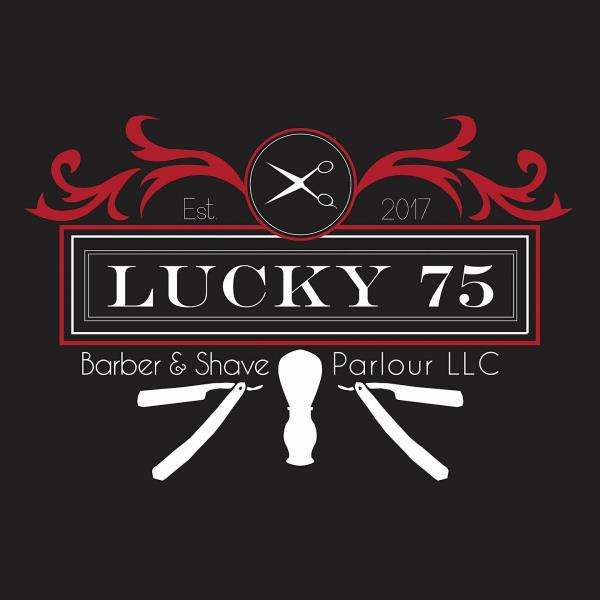 Lucky 75 Barber and Shave Parlour, LLC Logo