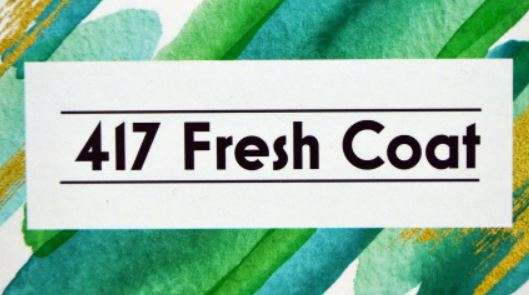 417 Fresh Coat Logo