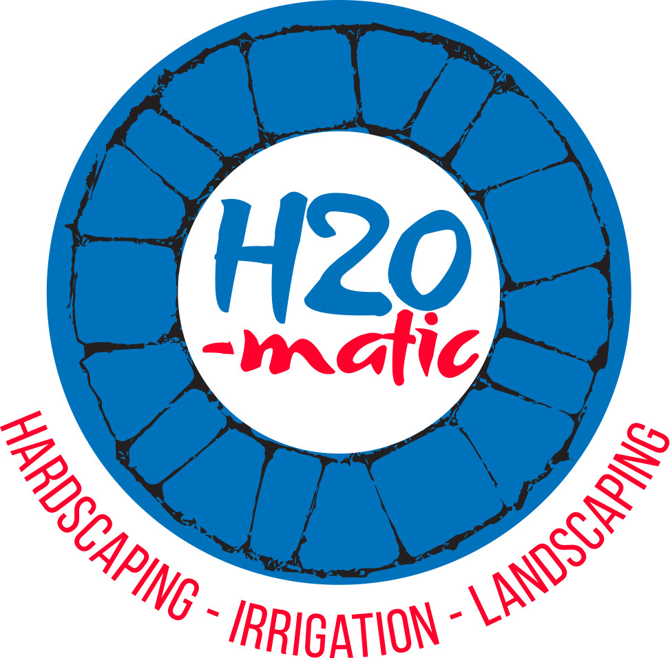 H2O-Matic Patio and Landscaping Logo