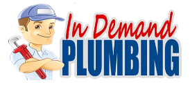 In Demand Plumbing Logo