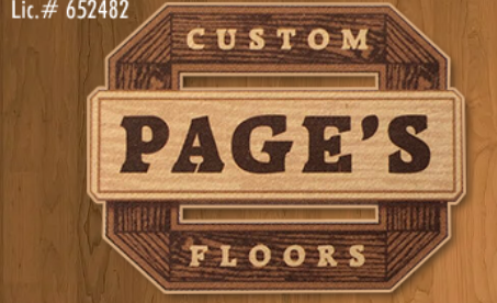 Page's Custom Floors Logo