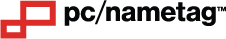pc/nametag Logo
