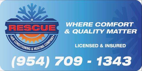 Rescue Air Conditioning and Heating Company Logo