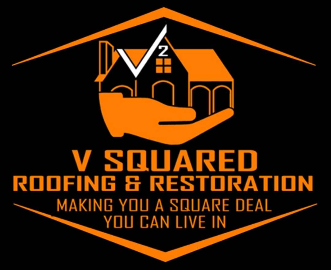 V Squared Roofing and Restoration  Logo