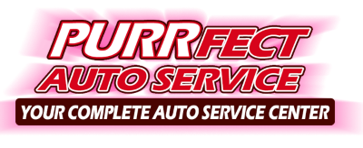 Purrfect Auto Service Logo