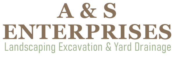 A&S Enterprises: Landscaping Patios & Yard Drainage Logo