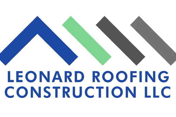 J. Leonard Roofing and Construction Logo