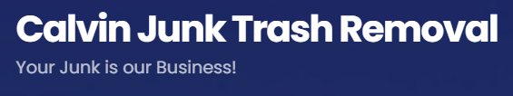 Calvin Junk Trash Removal Service Logo