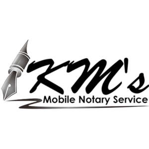 KM's Mobile Notary Service Logo