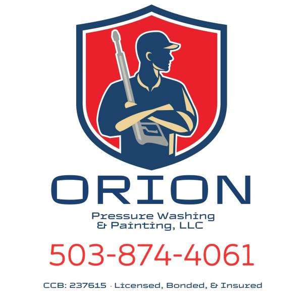 Orion Pressure Washing and Painting LLC  Logo