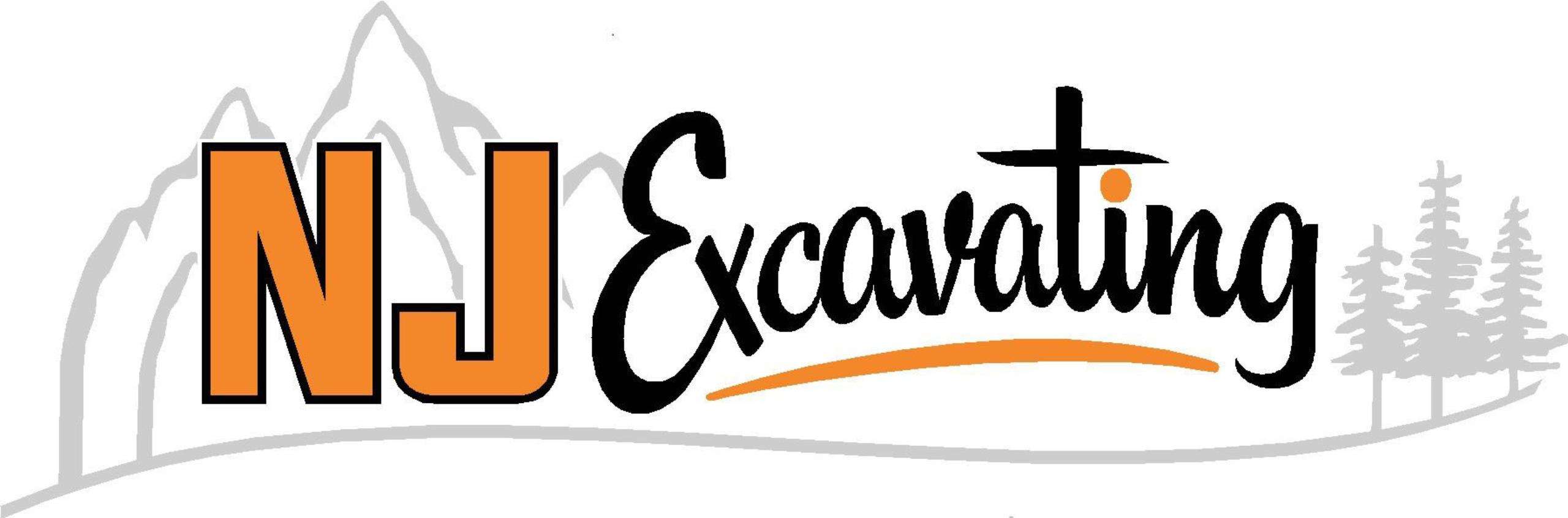 NJ Excavating Logo