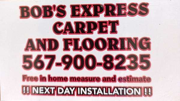 Bob's Express Carpet & Flooring LLC Logo