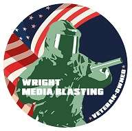 Wright Media Blasting Logo