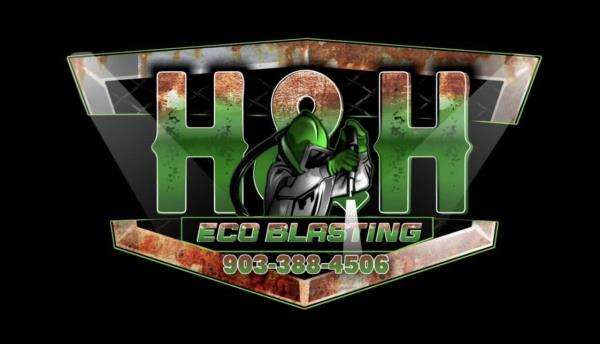 H & H Eco Blasting Logo