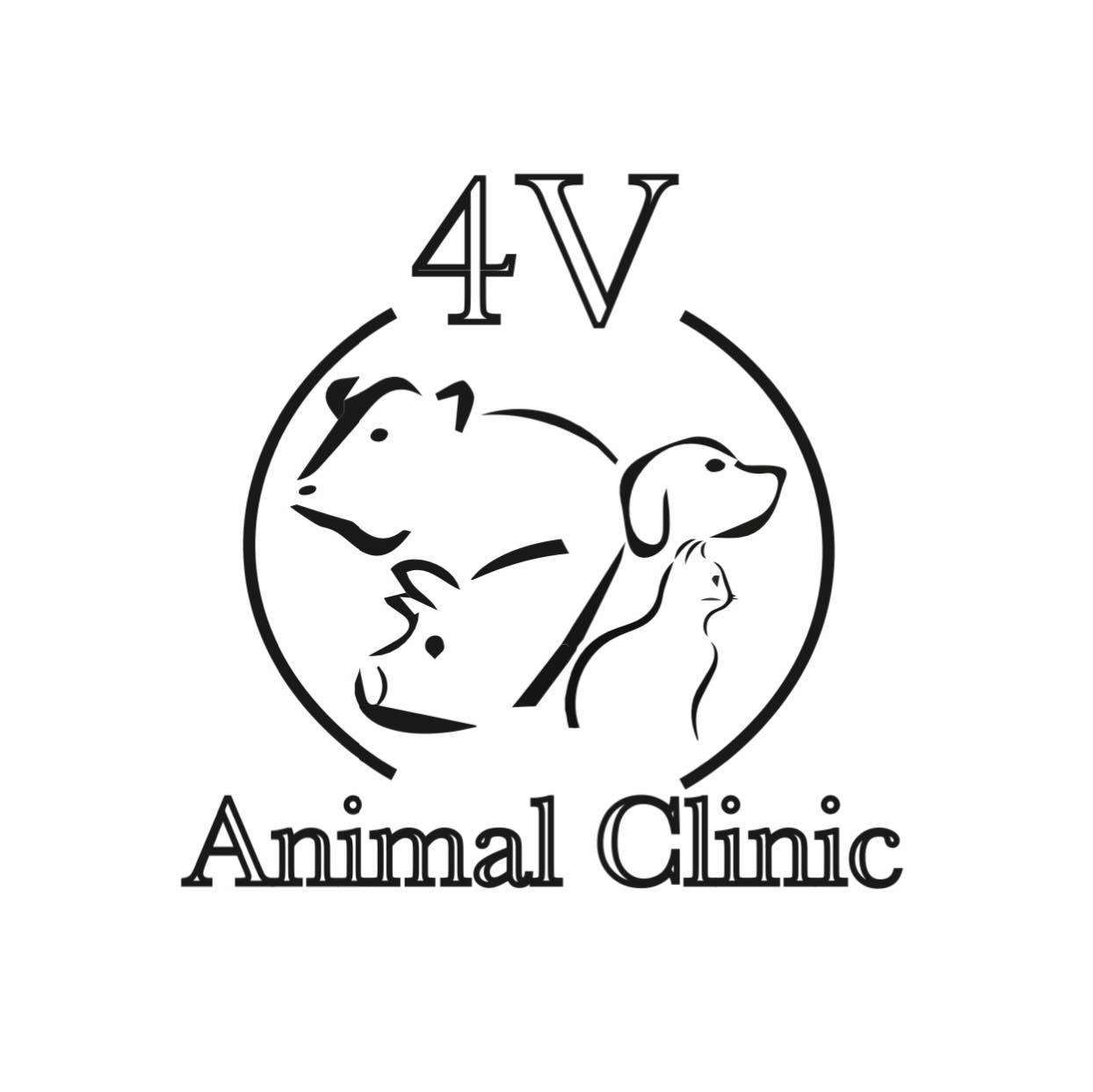 4V Animal Clinic Logo