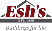 Esh's Utility Buildings Logo