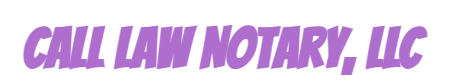 Call Law Notary, LLC Logo