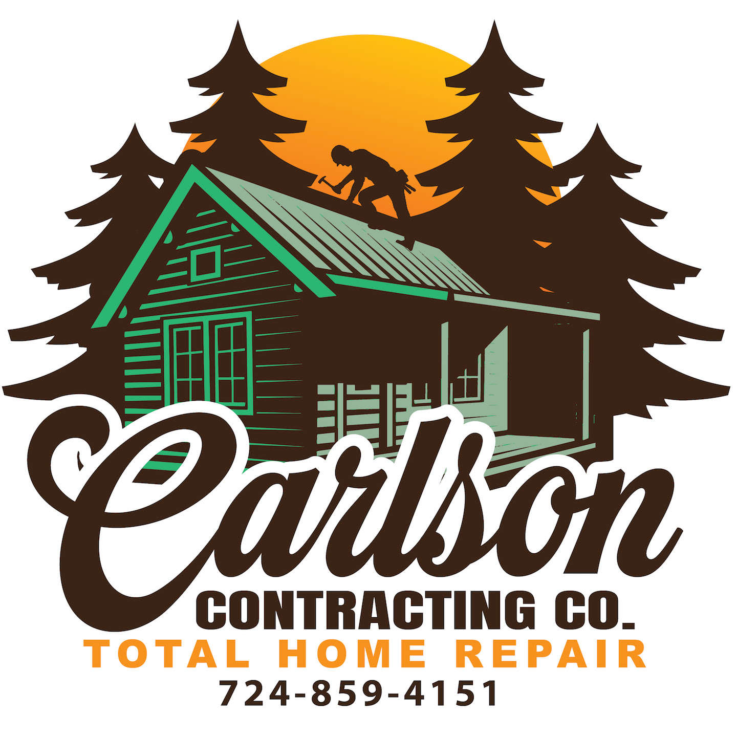 Carlson Contracting Company Logo