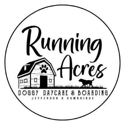 Running Acres Doggy Daycare and Boarding Logo