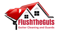 Flush the Guts Gutter Cleaning Logo