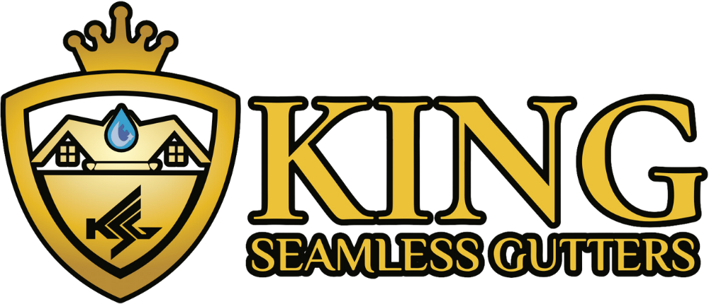 King Seamless Gutters  Logo