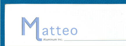Matteo Aluminum, Inc. Logo