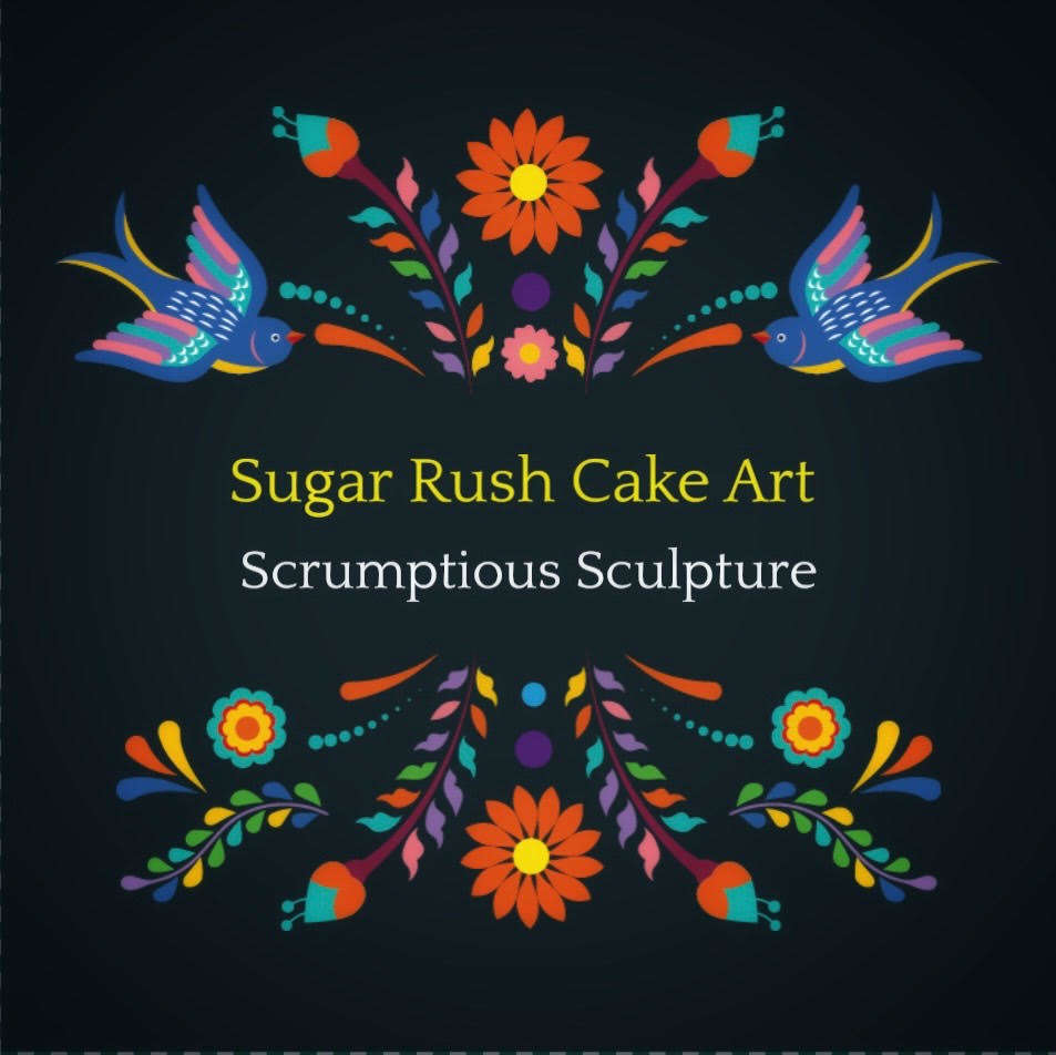 Sugar Rush Cake Art Logo