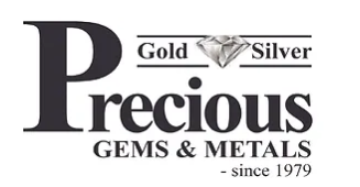 Precious Gems & Metals Logo