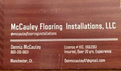 McCauley Flooring Installations, LLC Logo