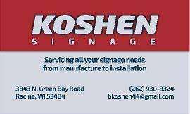Koshen Signage Studio LLC Logo