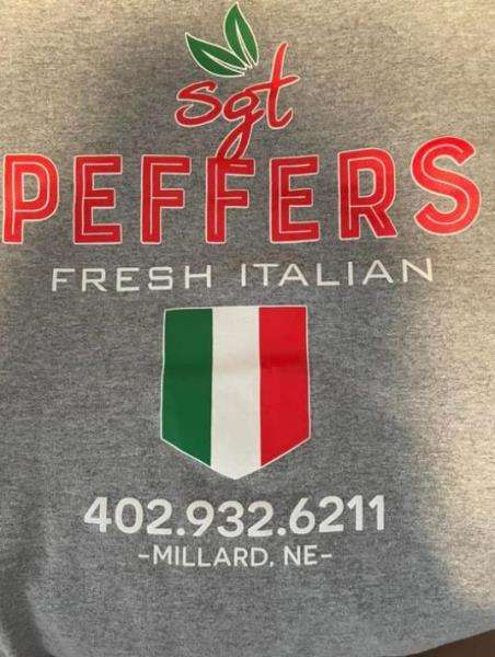 Sgt. Peffer's Italian Cafe Millard Logo