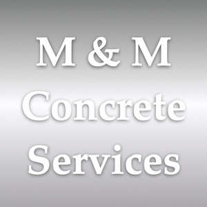 M & M Concrete Services Logo