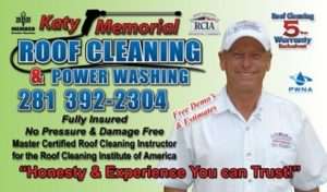 Katy Memorial Roof Cleaning & Power Washing Logo