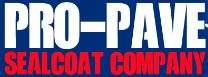 Pro-Pave Sealcoat Company Logo