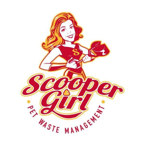 Scooper Girl, Pet Waste Management LLC Logo