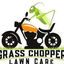 Grass Chopper Lawn Care Logo