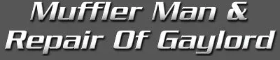Muffler Man of Gaylord Logo