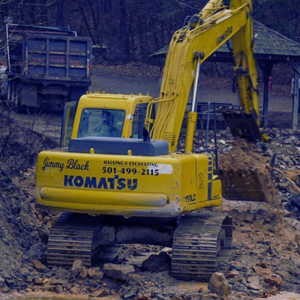Jimmy Black Excavation & Demolition Logo