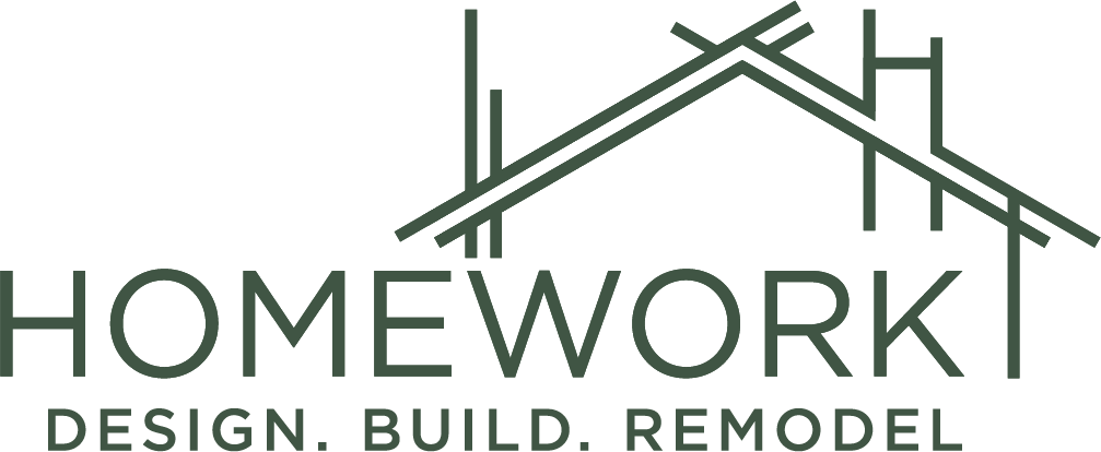 Homework Design.Build.Remodel Logo