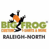 Big Frog Custom T-Shirts & More of Raleigh-North Logo