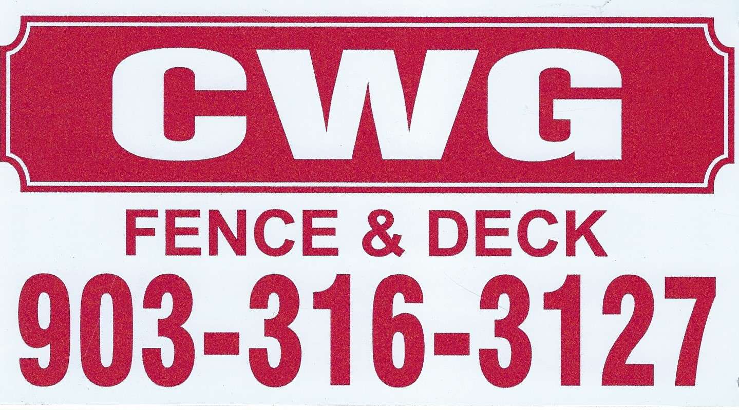 CWG Fence & Decks Logo