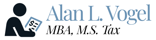 Alan L Vogel, MBA, M.S. Tax Logo