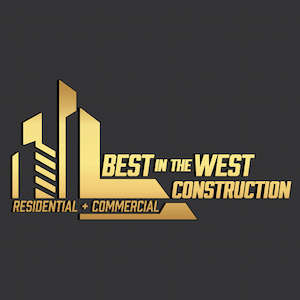 Best In The West Construction Logo