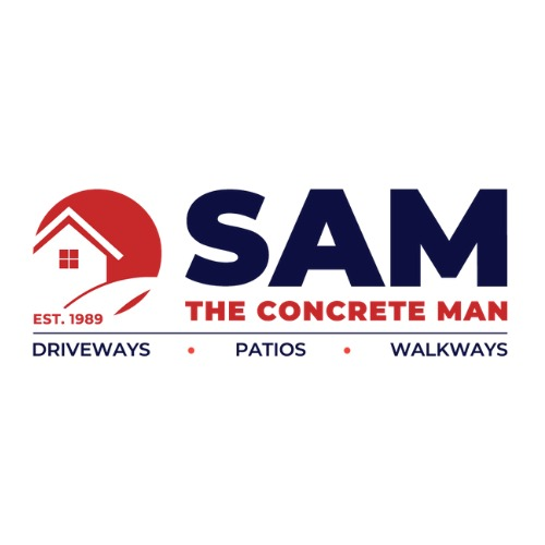 Sam the Concrete Man Logo