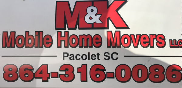 M & K Mobile Home Movers & Setup Logo