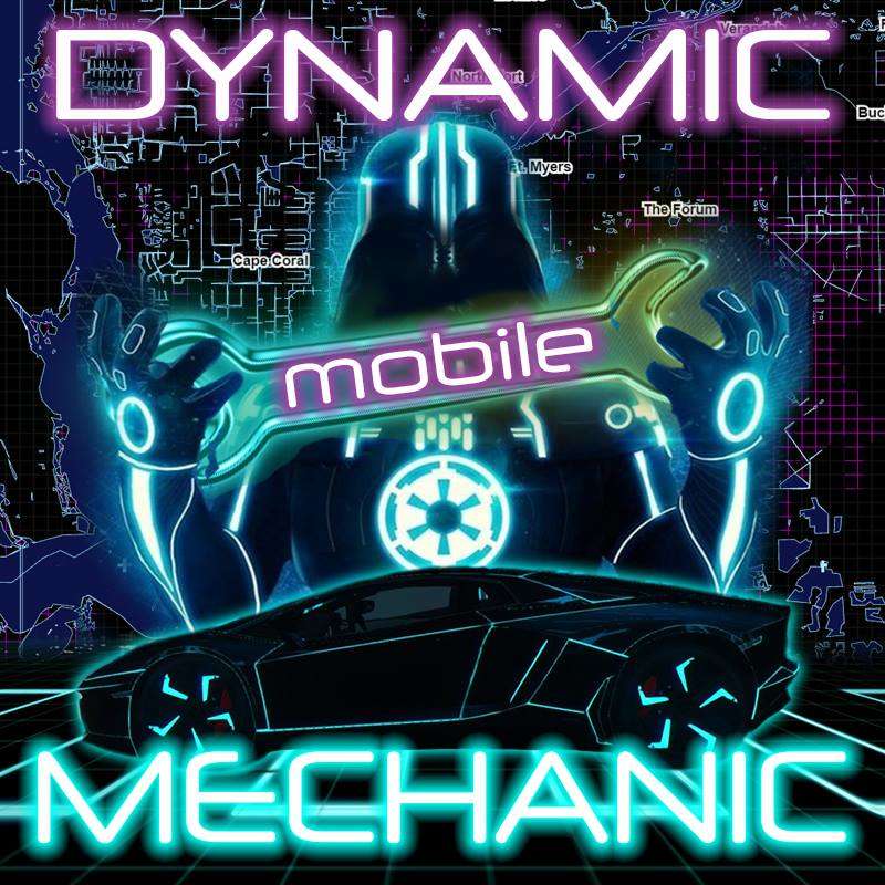 Dynamic Mobile Mechanic Service Logo