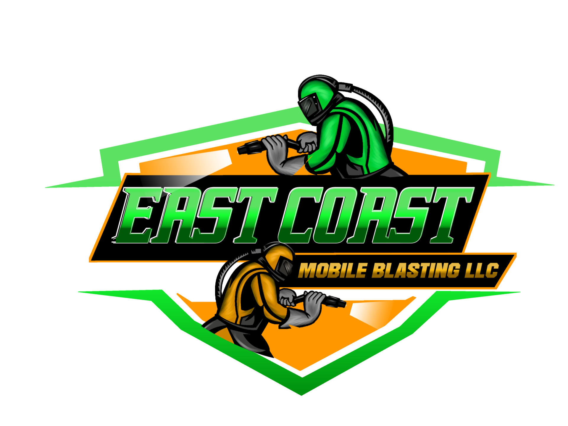 East Coast Mobile Blasting LLC Logo